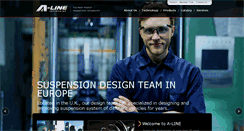 Desktop Screenshot of alineindustries.com
